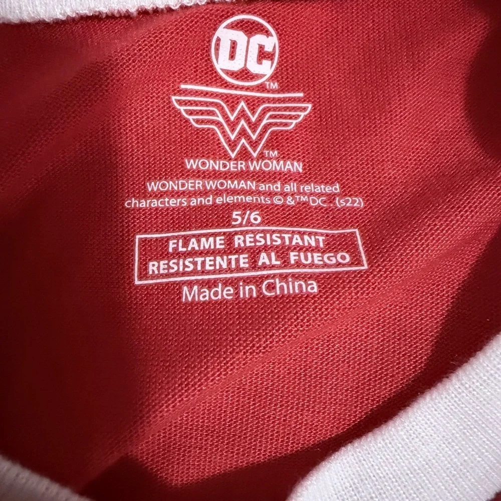 DC Red Wonder Woman Apparel